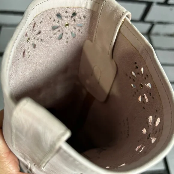 Frye Boots Western Women's Light Pink Heeled Boots 10 - Picture 9 of 10